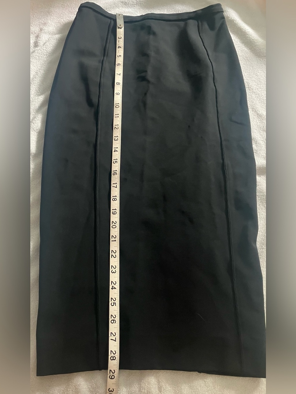 Diane Von Furstenberg Black ‘Ruthanne’ Pencil Skirt - Picture 8 of 8